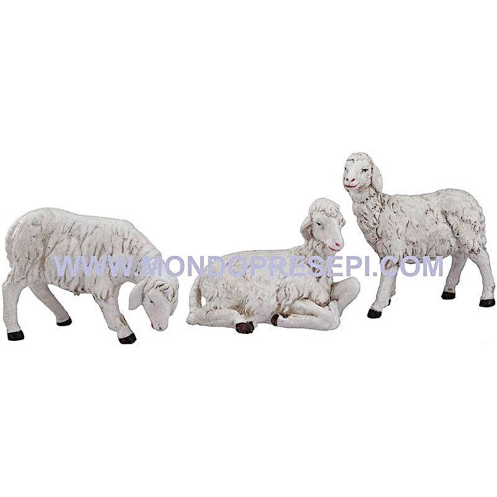 Set 3 pecore per statue cm 40-45