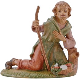 Pastore in ginocchio serie 30 cm in pvc lux Euromarchi