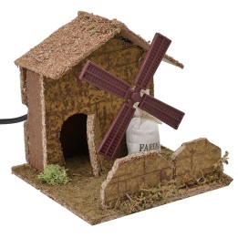 Working windmill cm 15x15x14,5 h