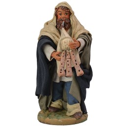 Zampognaro 12 cm en terracota Lux