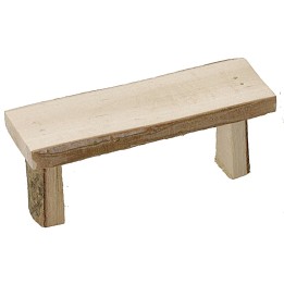 Banco de madera cm 6,3x2x2,5 h