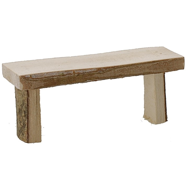 Wooden bench cm 6,3x2x2,5 h