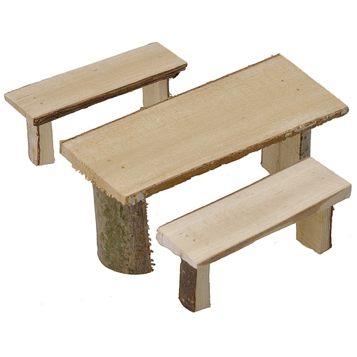 Mesa de madera cm 9x3,2x3,7 h