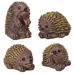 Set of 4 hedgehogs for statues 10-12 cm