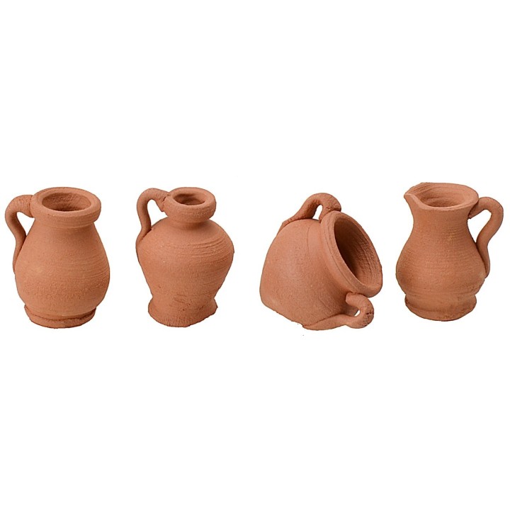 Set 10 anfore assortite cm 2,1-2,4 h