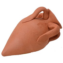 Anfora in terracotta con manici cm 4,7 h