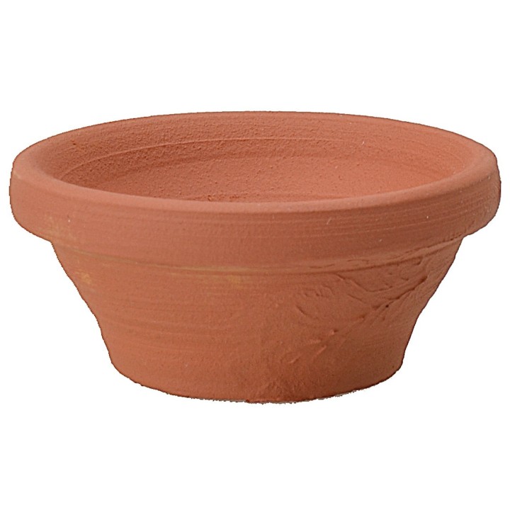 Terracotta pot h 1.8 cm