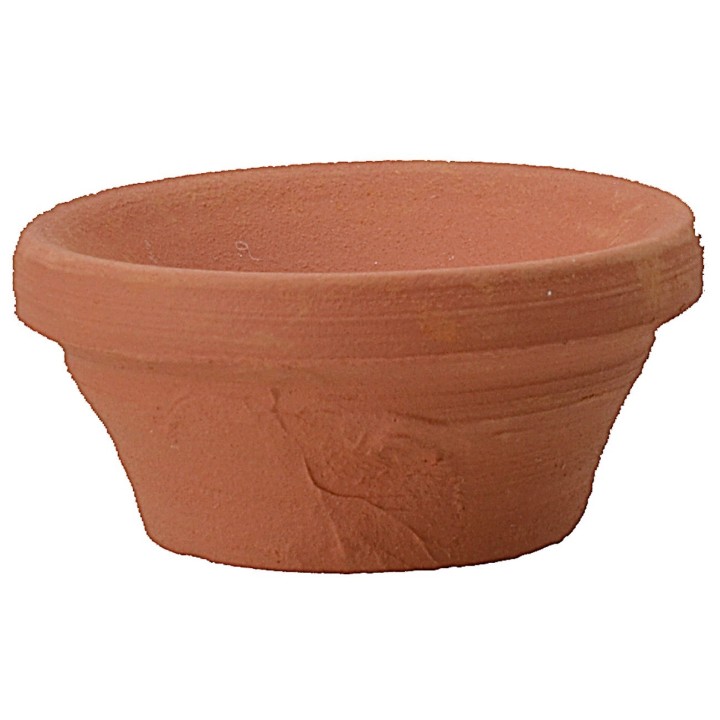 Terracotta pot h 1.5 cm
