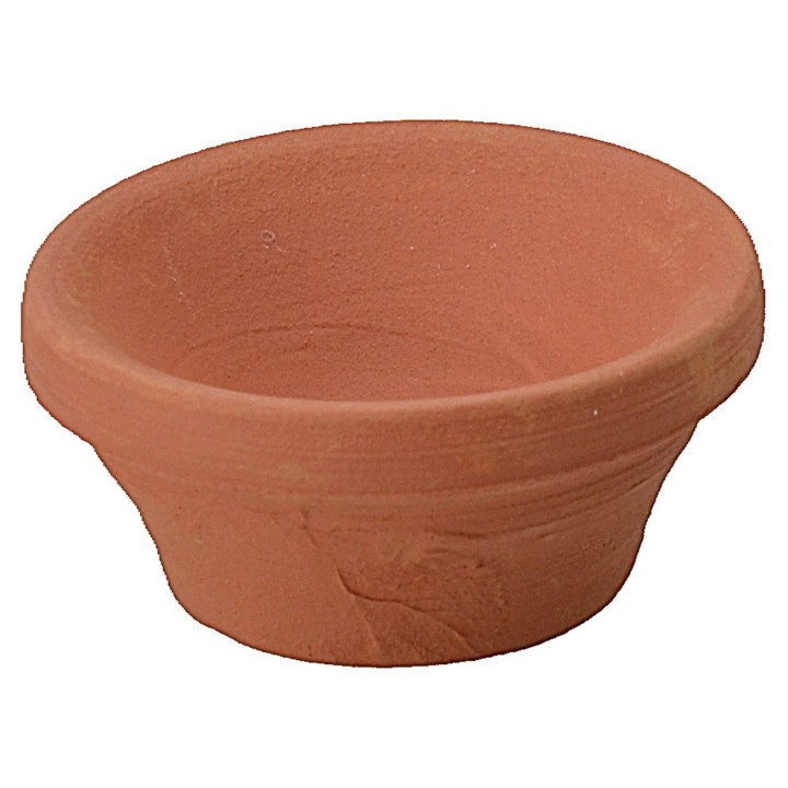 Terracotta pot h 1.5 cm