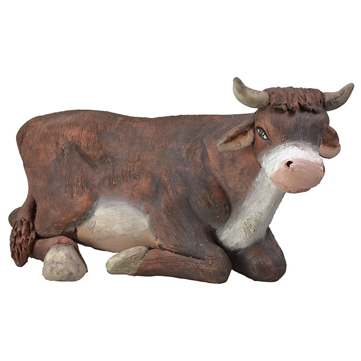 Ox lying down for statues 15 cm