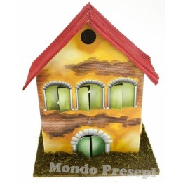 Casa de 13x9x15 cm