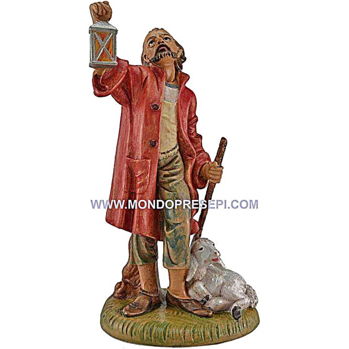 Shepherd with lantern 30 cm Lux Euro