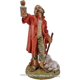 Shepherd with lantern 30 cm Lux Euro