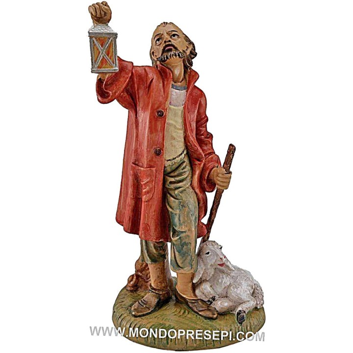 Pastor con linterna 30 cm Lux Euromarchi