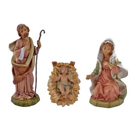 Natività Lux cm 30 set 3 pz Euromarchi
