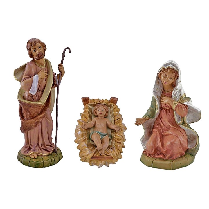 Natività Lux cm 30 set 3 pz Euromarchi