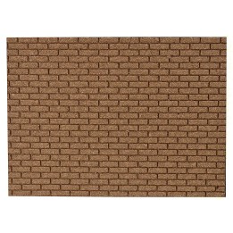 Cork panel with large bricks 33x25x1 cm