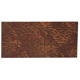 Panel de corcho colorido de 33X16,5x1 cm con ladrillos