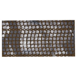 Colored cork panel with cobblestones 25x12x1 cm