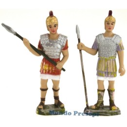 Set 2 soldati cm 8 con lancia