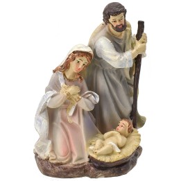 Monobloc nativity in resin cm 10x8x14,5 h