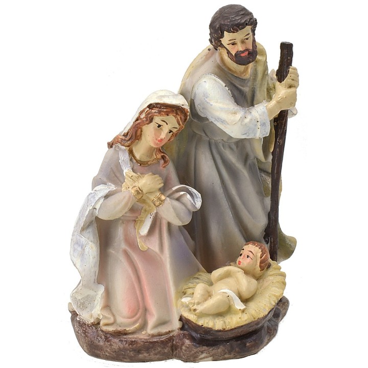 Nacimiento monobloque de resina cm 10x8x14,5 h