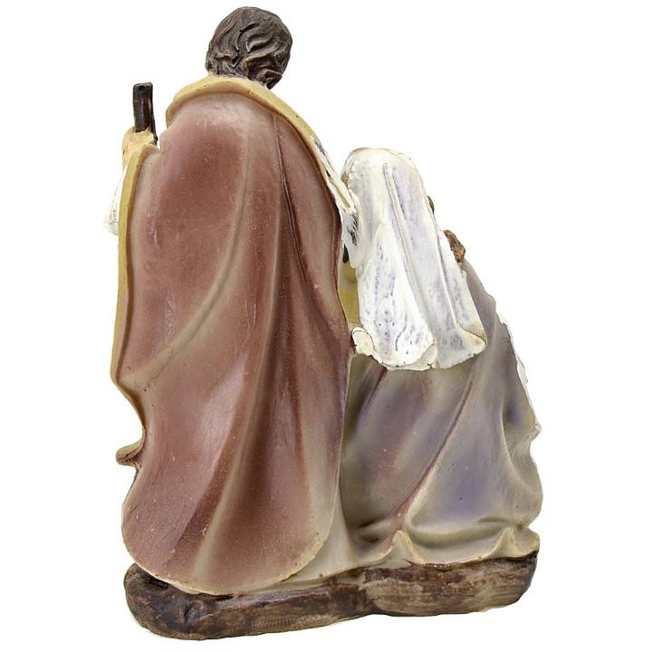 Monobloc nativity in resin cm 10x8x14,5 h