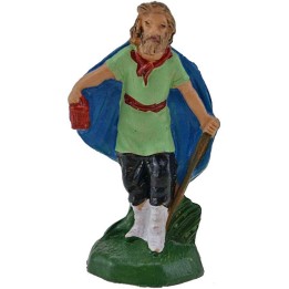 4 cm color Pastore con lanterna in pvc
