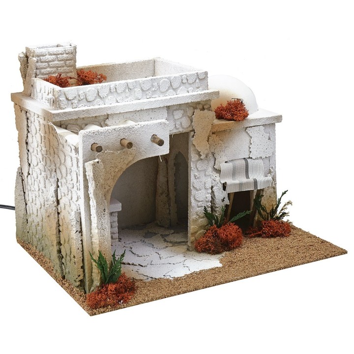 Arab style tavern with fire effect oven cm 35x25x27 h