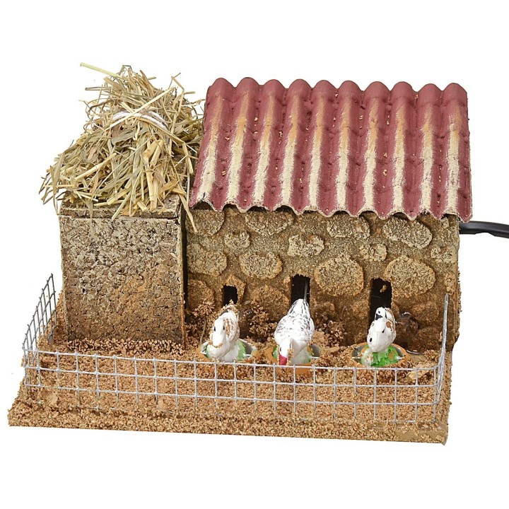 Papere da cortile in movimento cm 14x12x8,5 h
