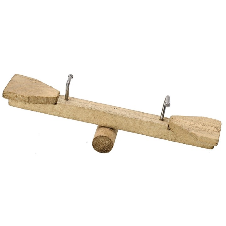Rocking wooden swing cm 10x2,5x3,5 h