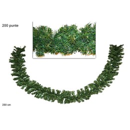 Guirnalda de pino 2,5 m - 200 puntas