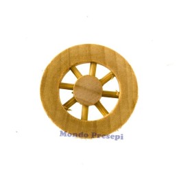 Ruota in legno ø 2,5 Cm