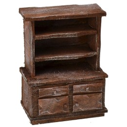 Sideboard in antiqued wood cm 8x5x11 h