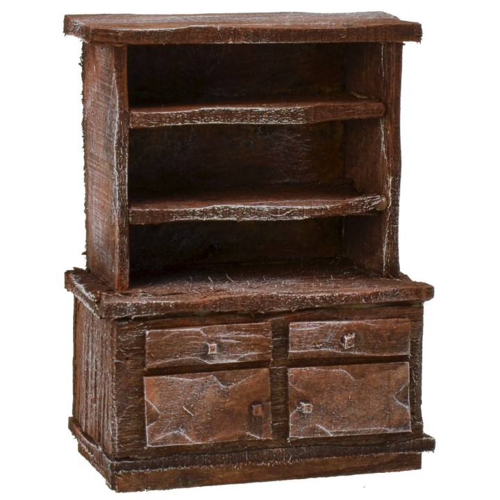 Credenza in legno antichizzato cm 8x5x11 h