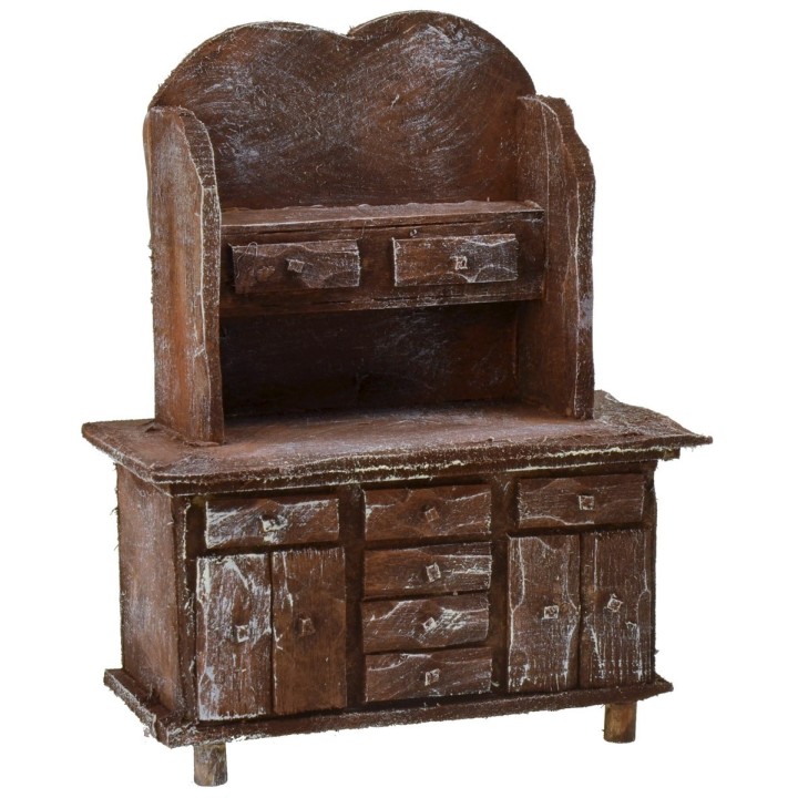 Credenza in legno antichizzato cm 11x6x14 h