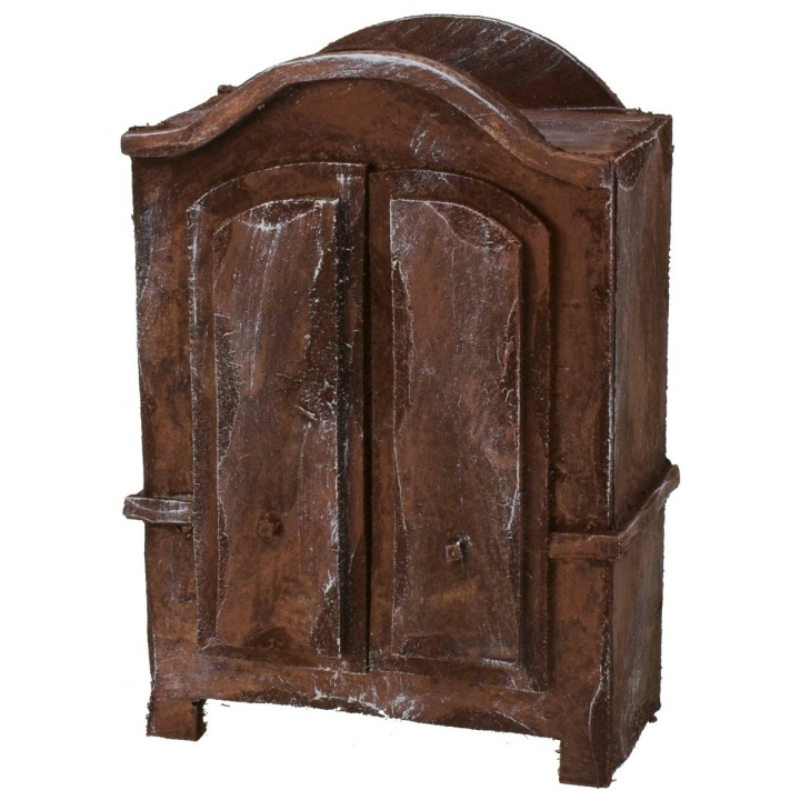 Armario de madera envejecida cm 10x5,5x14 h