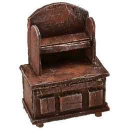 Sideboard in antiqued wood cm 5x3x7 h