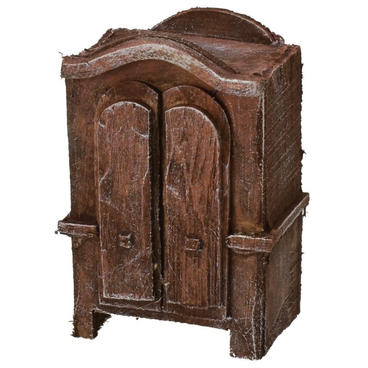 Armadio in legno antichizzato cm 4,5x3,5x7 h