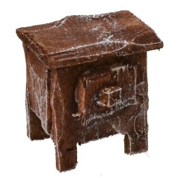 Comodino in legno antichizzato cm 2x1,5x2 h