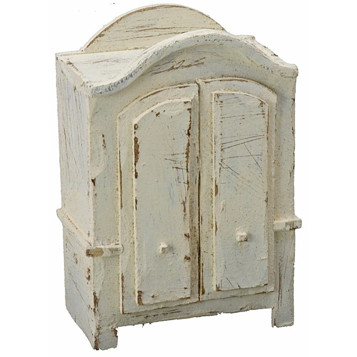 Wardrobe in bleached wood cm 10x5,5x14 h