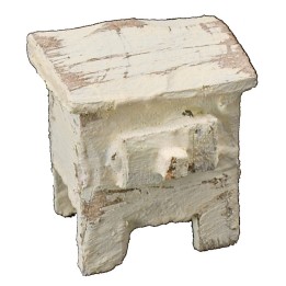 Bedside table in bleached wood cm 2x1,5x2 h