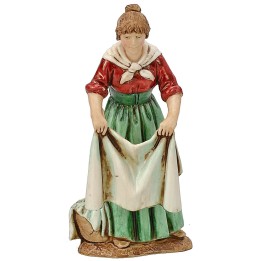 Donna che stende i panni 10 cm Landi Moranduzzo