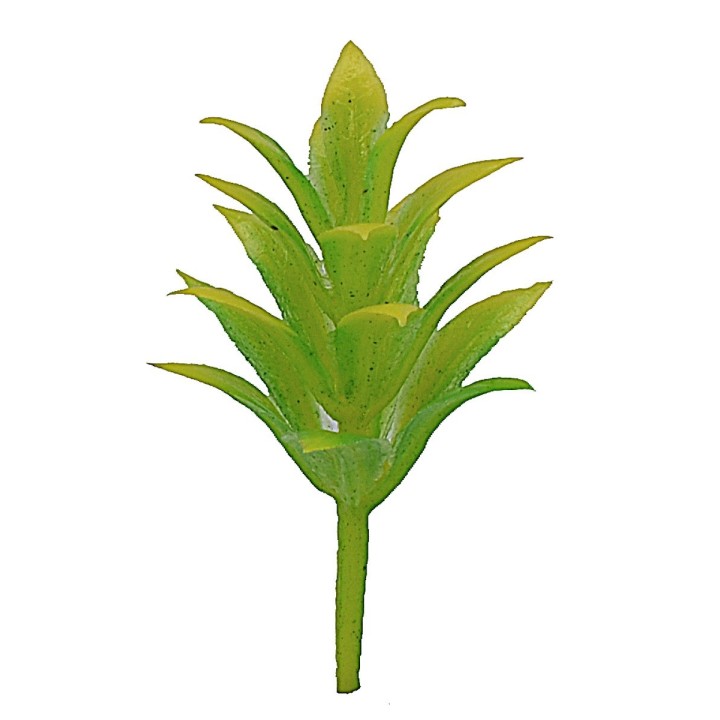 Cespuglio giallo-verde senza base h 3,5 cm