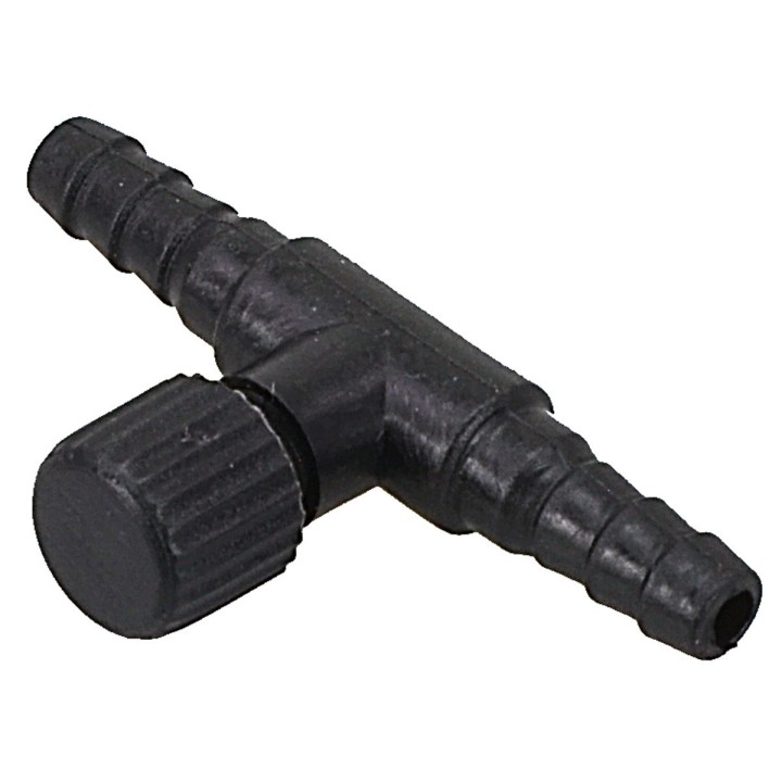 Raccordo con rubinetto ø 4 mm