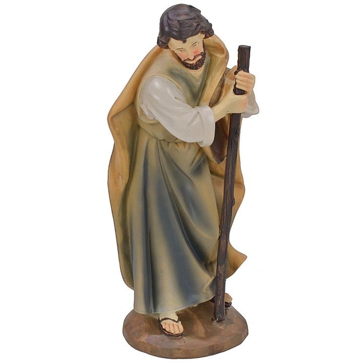 Natività 5 soggetti in resina cm 20