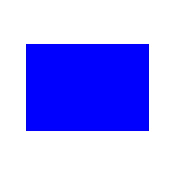 Gelatina Blu medio cm 7x7