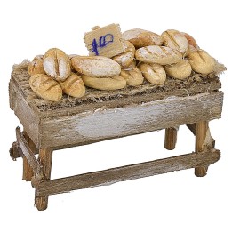 Banquete con pan surtido cm 7x3,5x5 h