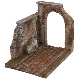 Street with modular arch cm 17,5x24x20 h