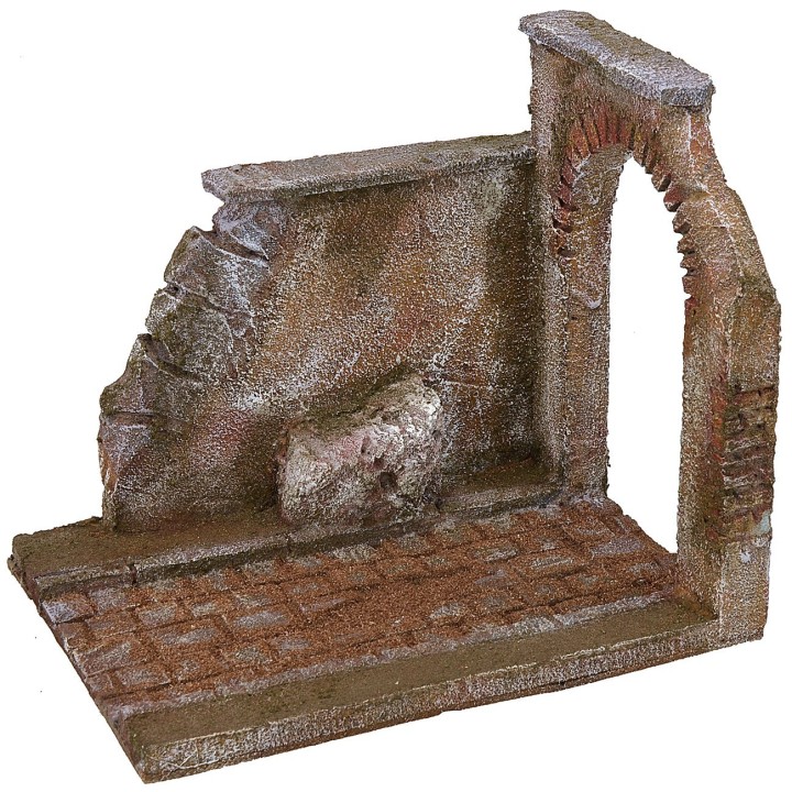 Calle con arco desmontable cm 17,5x24x20 h